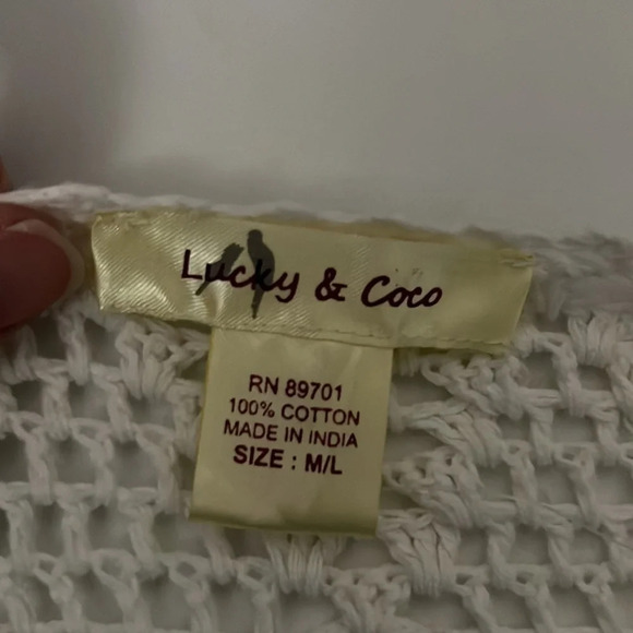 LUCKY & Coco crochet Cover Up with tassels - Picture 5 of 6